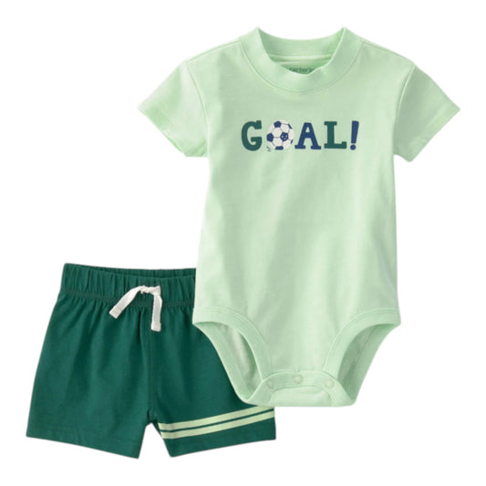 Set 2P Niño 1U564710 Carters Verde Goal