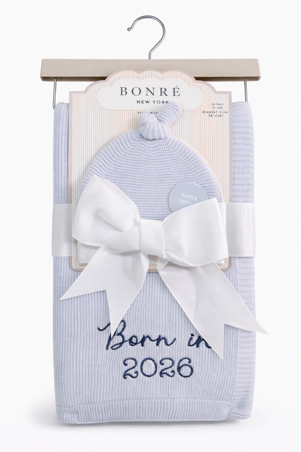 Cobija y Gorro 2P Niño Niña 0-6M Style EGKB43271-ITJ Bonbini