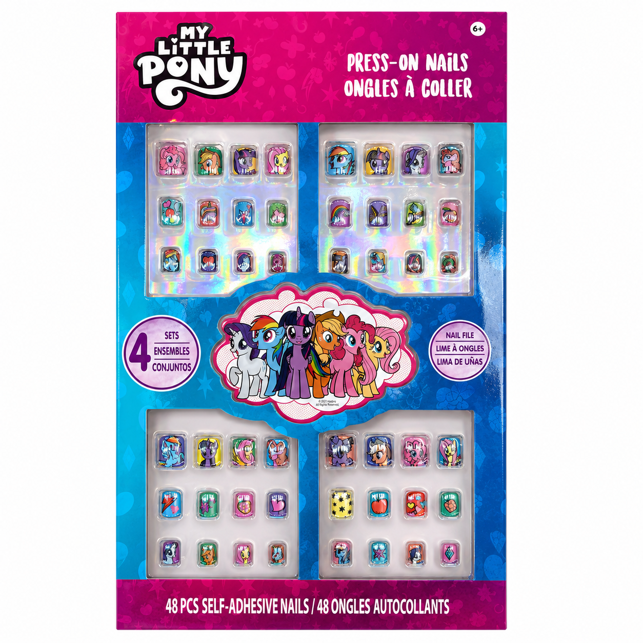 Set Uñas 4P Niñas