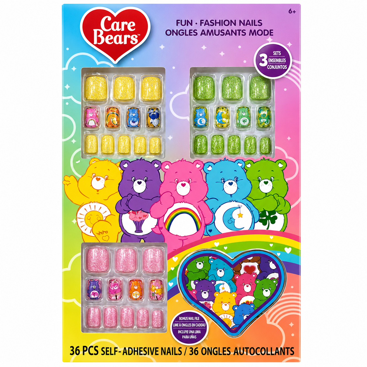 Set Uñas 4P Niñas