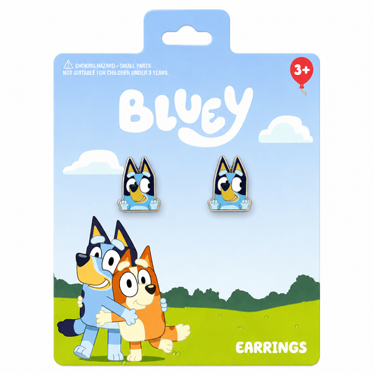 Set Aretes Niña SHABL Bluey