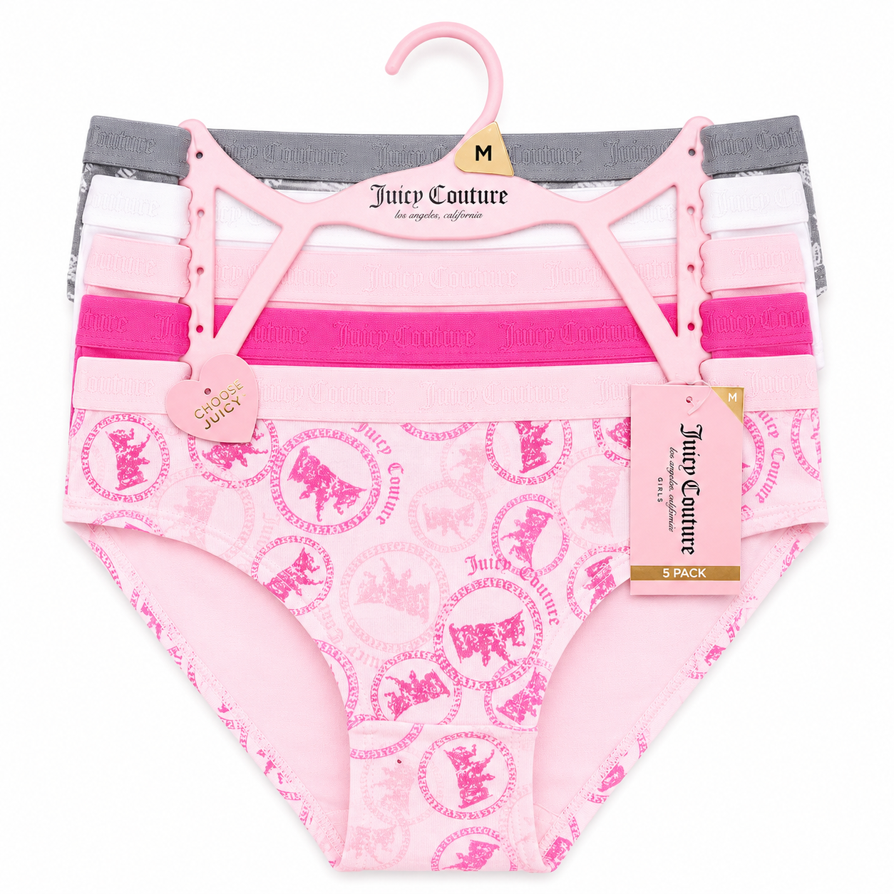 Calzones 5P Bikinis Niña Juicy Couture
