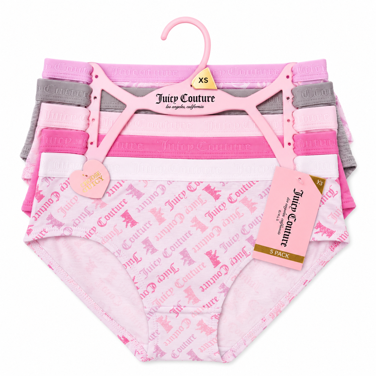Calzones 5P Bikinis Niña Juicy Couture