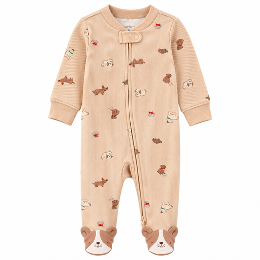 Mameluco Niño 1V716910 Carters Perros Cafe