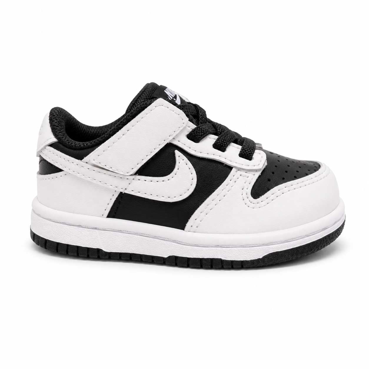 Tenis Sneaker 6C 12cm Dunk Low Bco Negro Nike