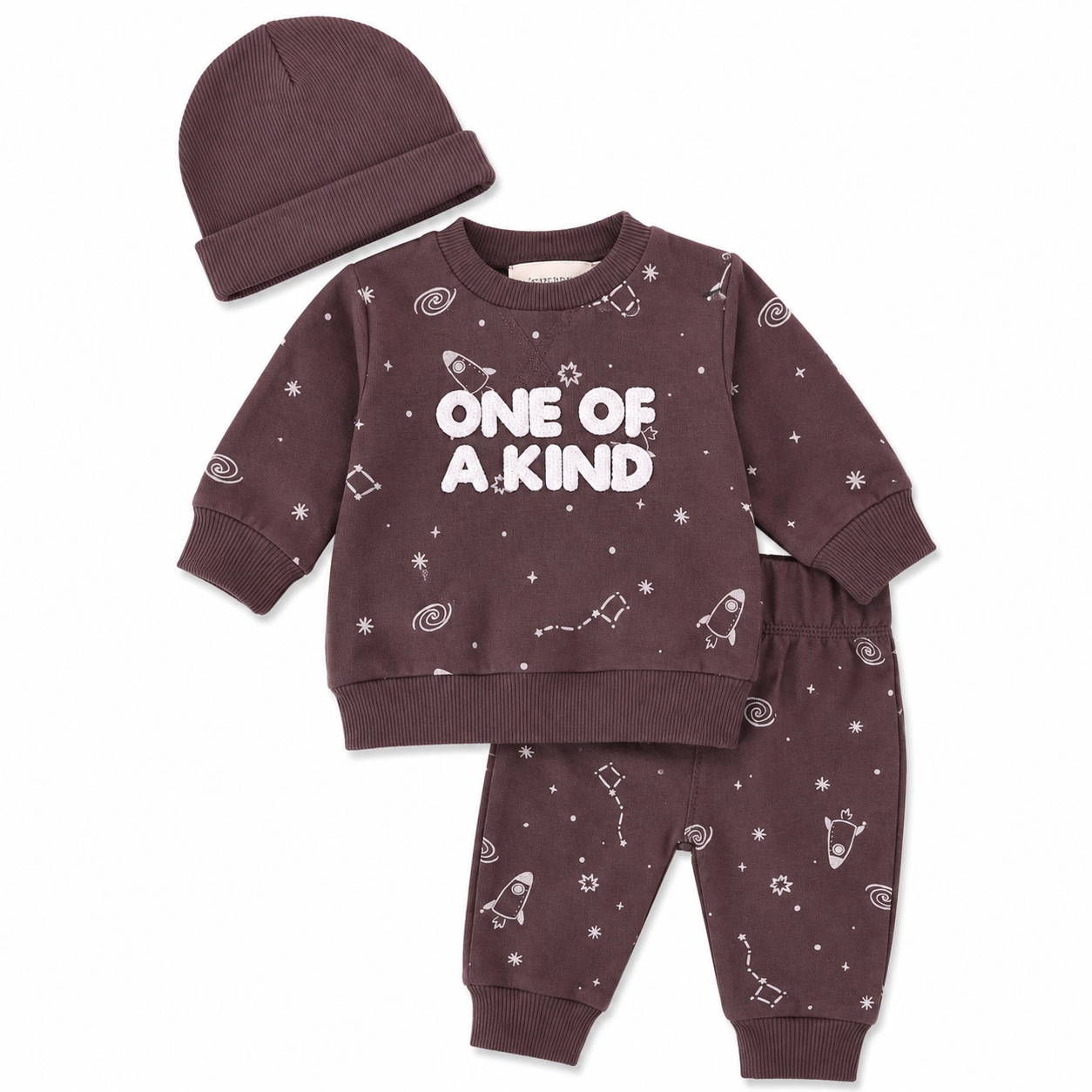 Set 2P Niño A003J103 Addley & Hudson Gris