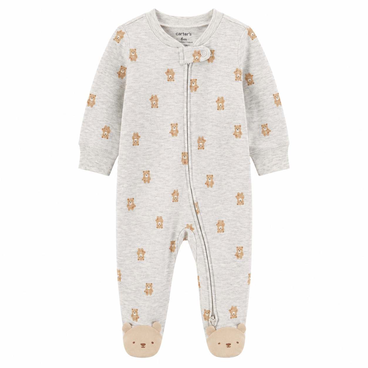 Mameluco Niño 1V243510 Carters Osos Gris
