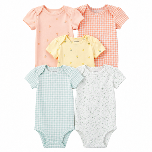Pañaleros 5P Niña 1U626910 Carters Limones