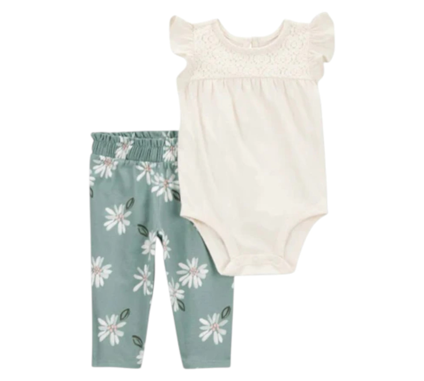 Set 2P 03M 1S927710 Flores Beige Carters