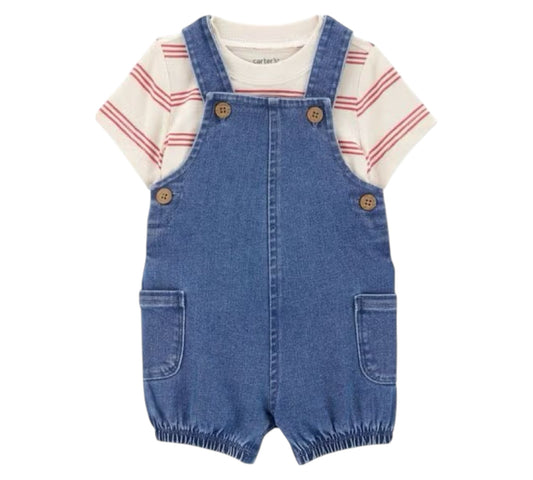 Shortall 12M 1S479010 Rayas Rojo Carter’s