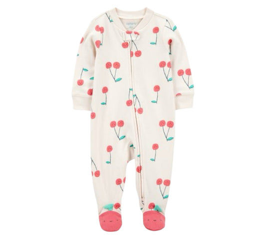 Mameluco 09M 1S328710 Cerezas beige Carter’s