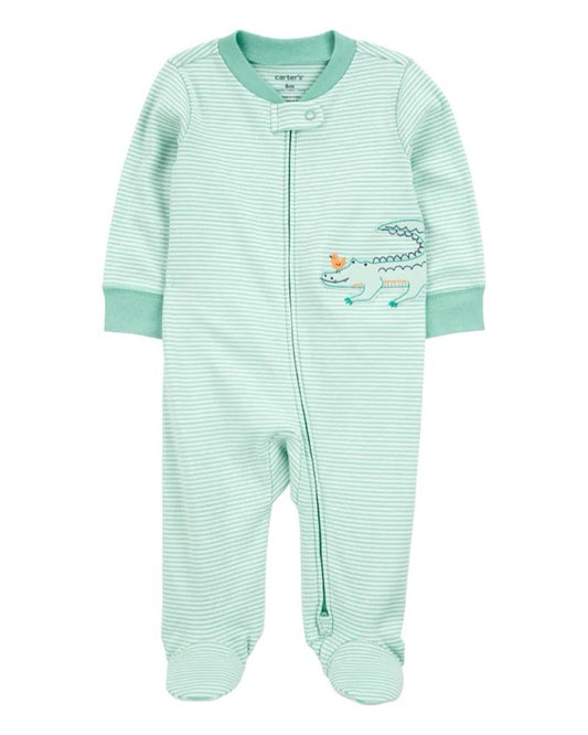 Mameluco PRE 1S727110 Carters Cocodrilo Verde
