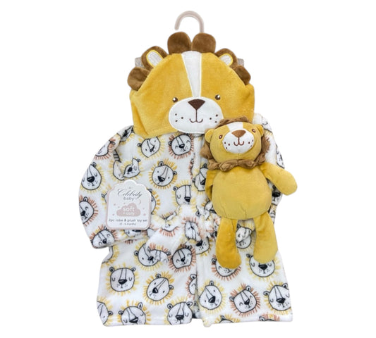 Bata De Baño 0/6M ROPWT001H Celebrity baby León