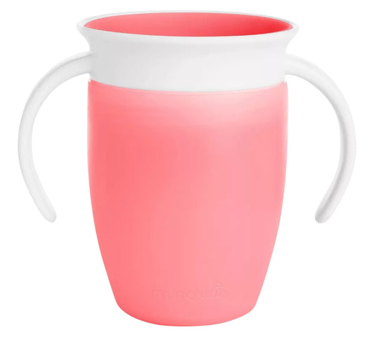 Vaso Miracle 7oz. Rosa Munchkin