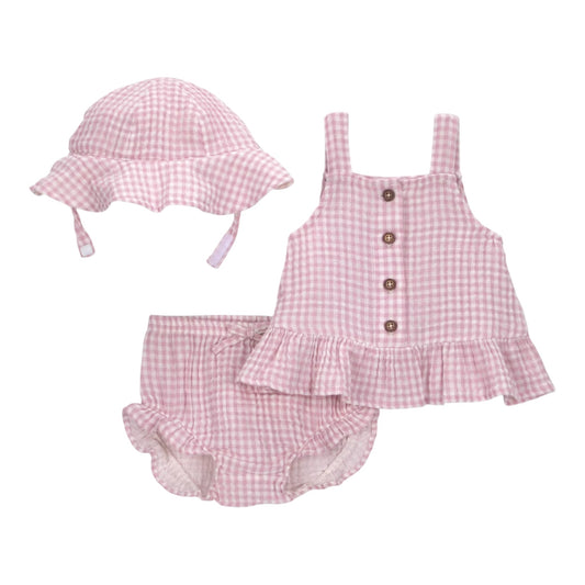 Set 3P Niña 1U804710 Carters Cuadros Lila