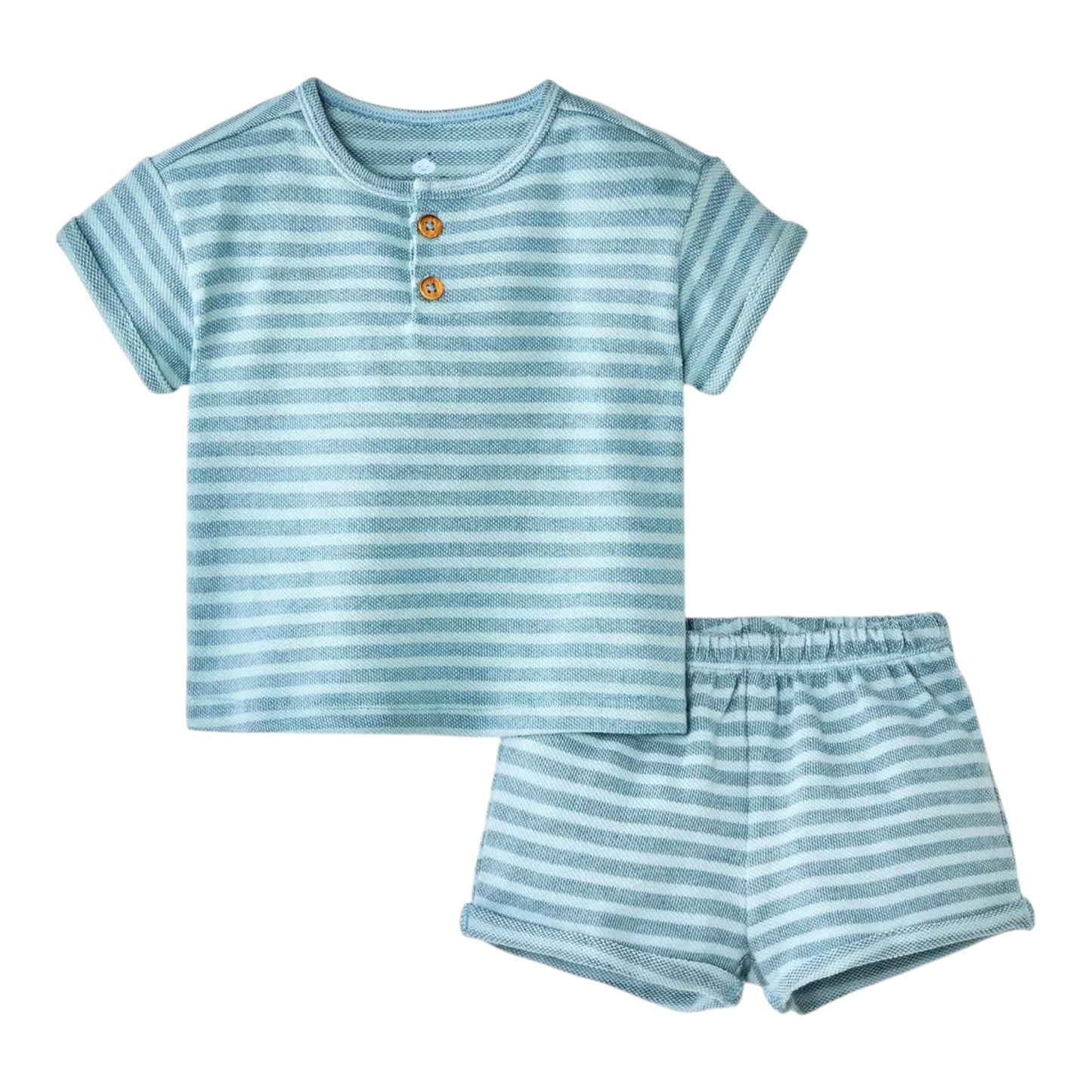 Set 2P Niño f00321156 Cloud Island Azul Rayas