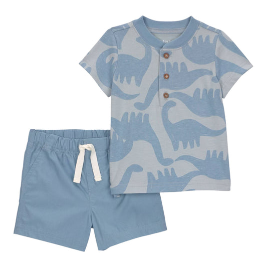 Set 2P Niño 1U806310 Dinos Azul