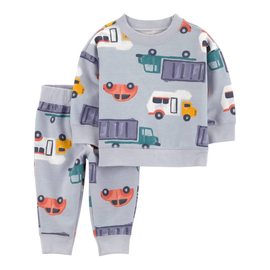 Set 2P Niño 1U317510 Carters Autos Azul