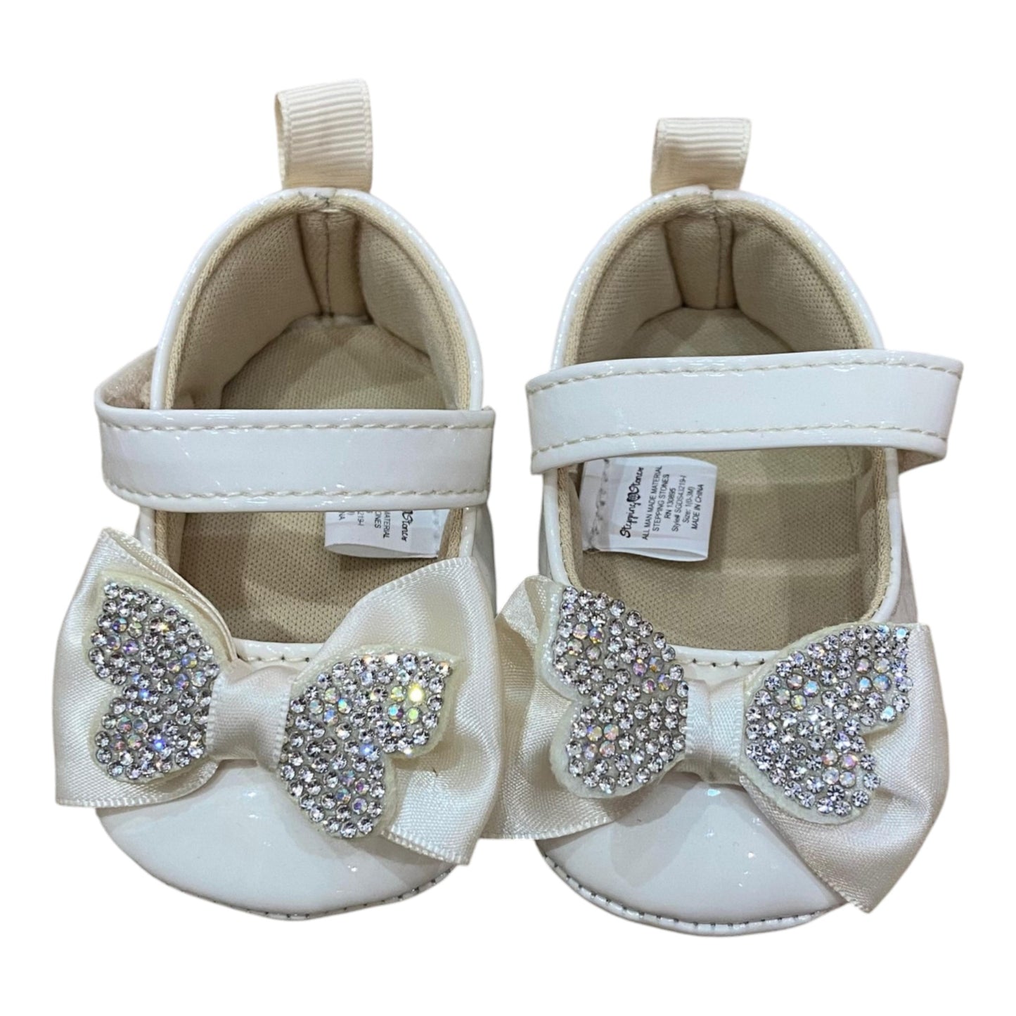 Zapatos Moño SGDS43219-I Stepping Stones Brillos Beige
