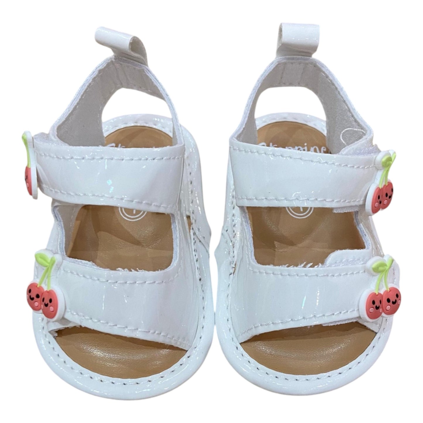 Huaraches SGNS46029-I Steping Stones Blanco Cerezas