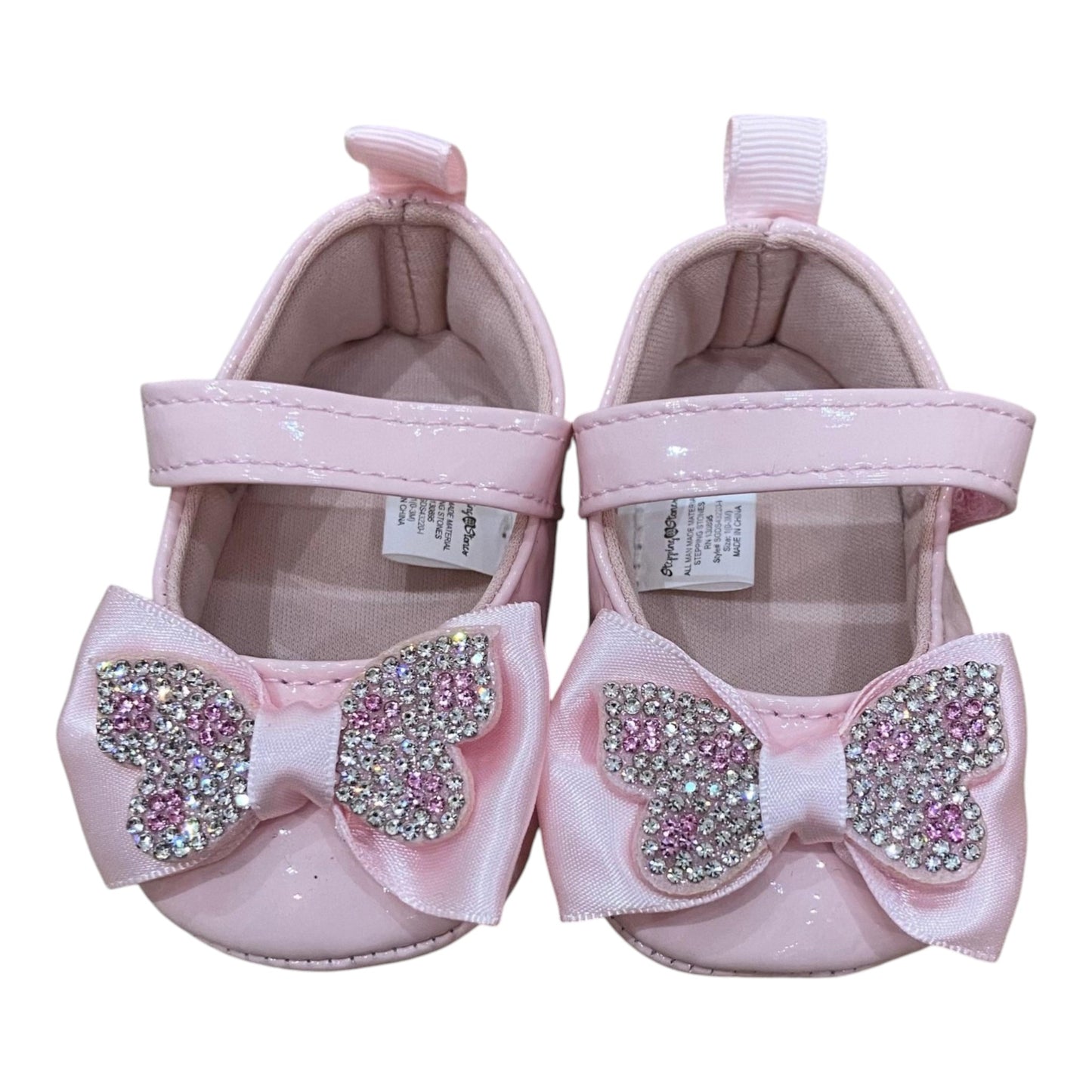 Zapatos Moño SGDS43220-I Stepping Stones Brillos Rosa