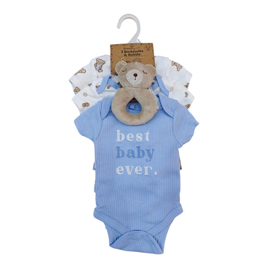 Pañaleros 4P Niño 03M DA349-BL Dream Gro Oso Azul