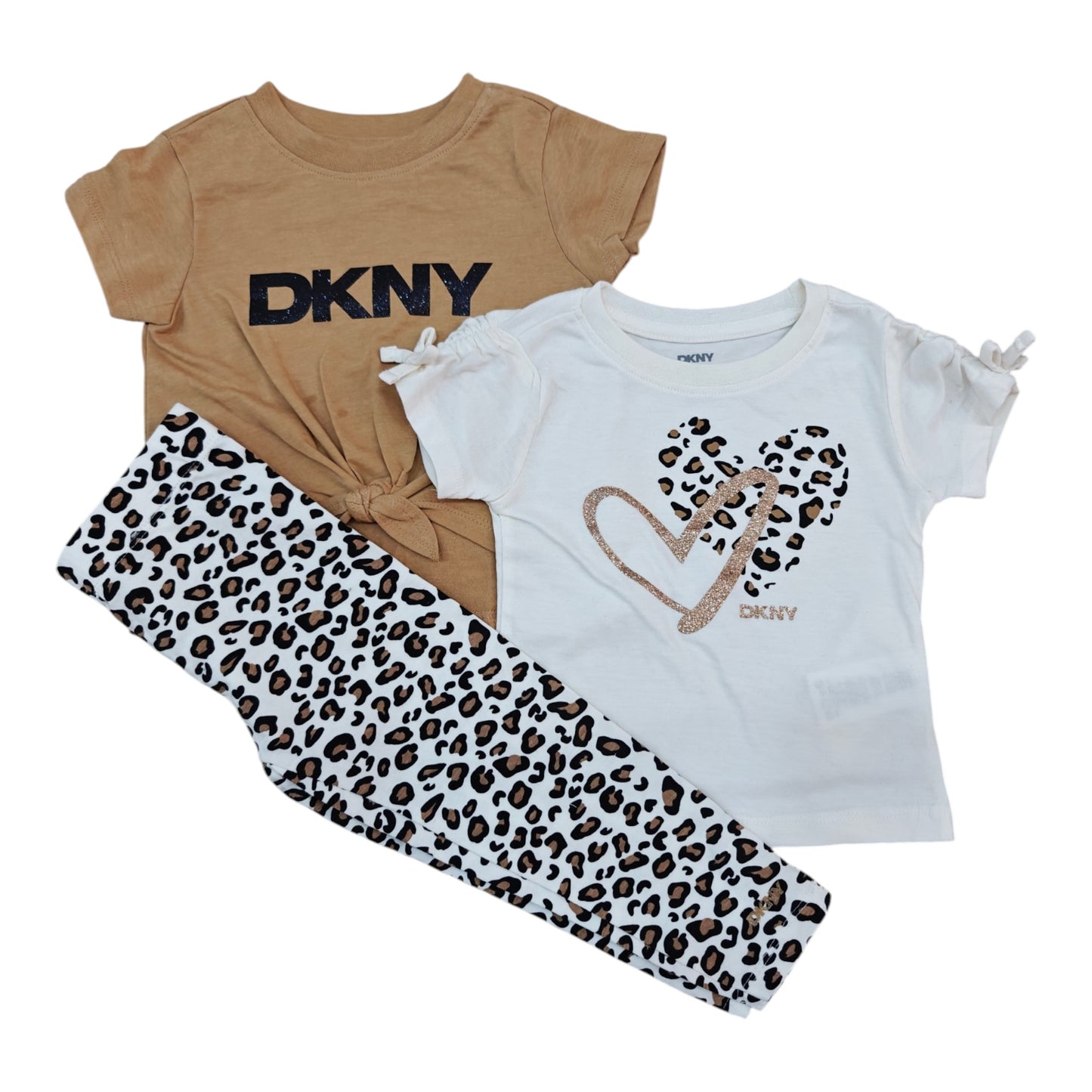 Set 3P Niña B2160DG2 DKNY Animal Print