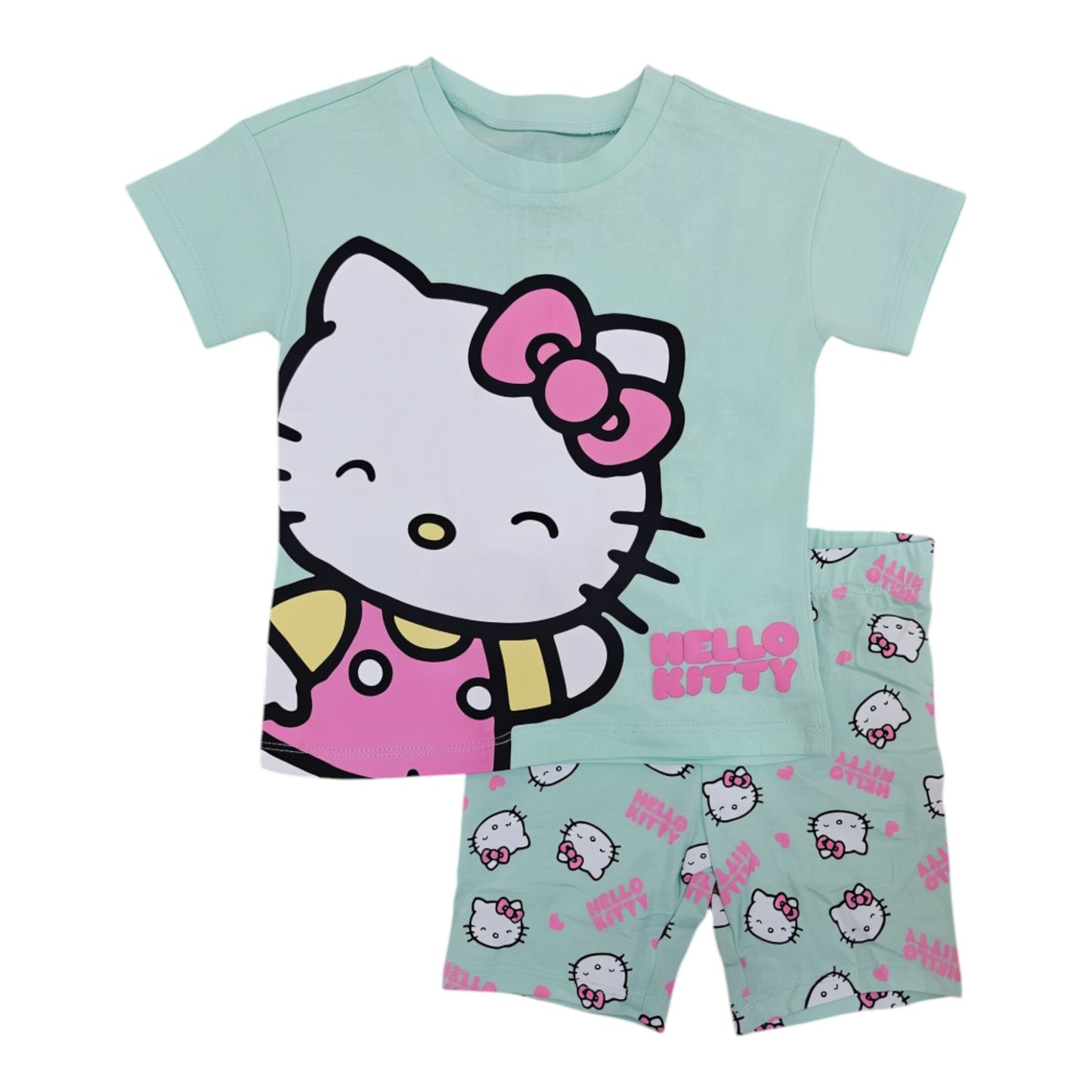 Set 2P Niña LXA9859 Hello Kitty Menta