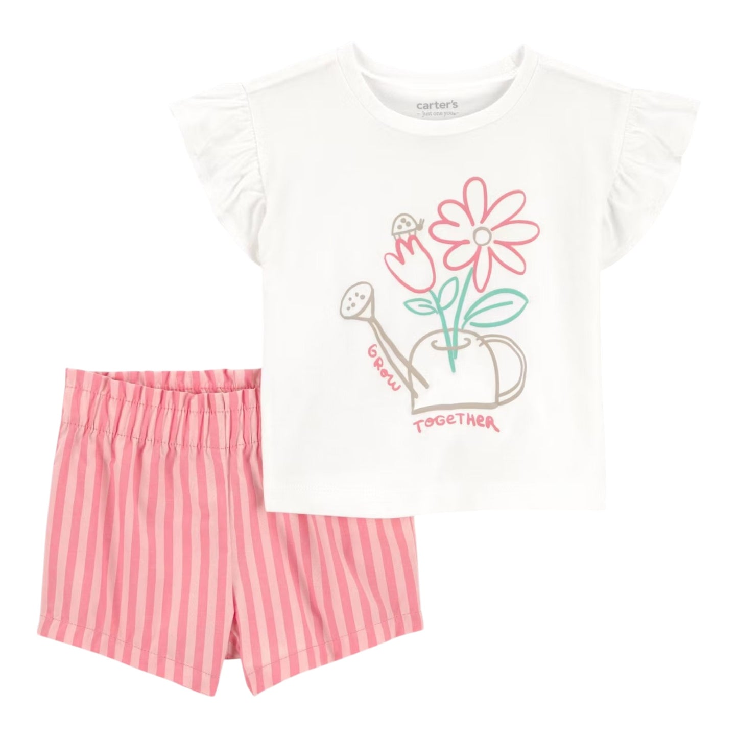 Set 2P Niña 1U805610 Just One You Flores Bco