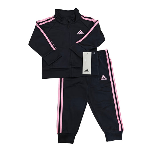 Set 2P Niña AG0253N Adidas Negro Rosa