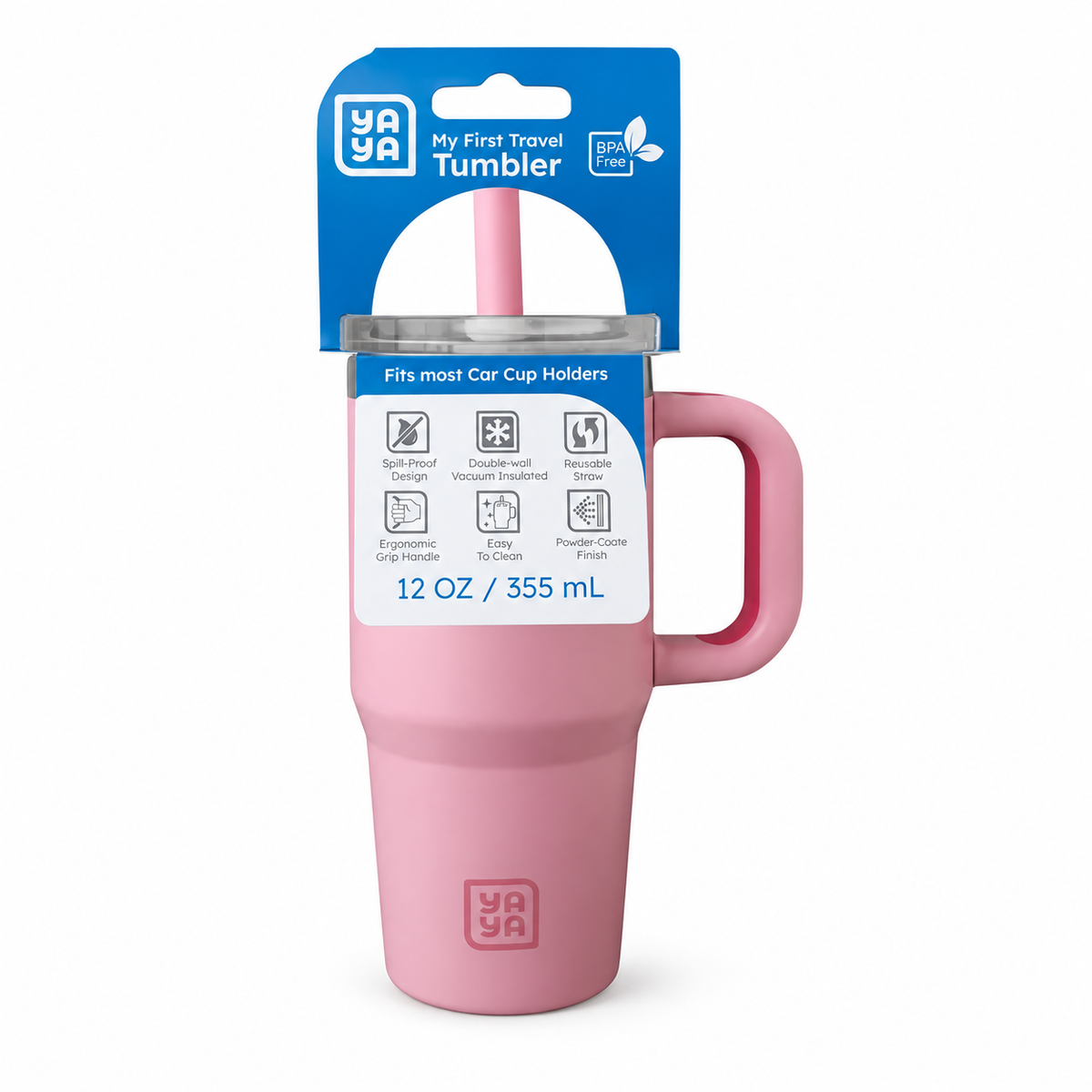 Vaso Tumbler 355 ml Niño Niña YAYA, vista 5 — Sweet Regina