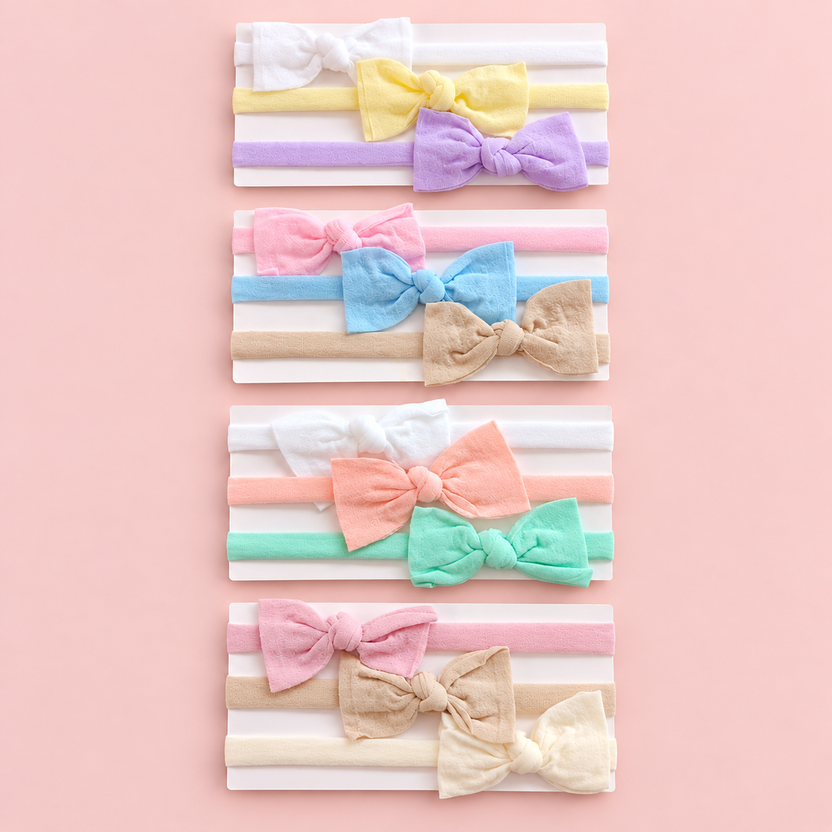 Banditas Malla Chicas Set Con 3 Varios Colores — Sweet Regina