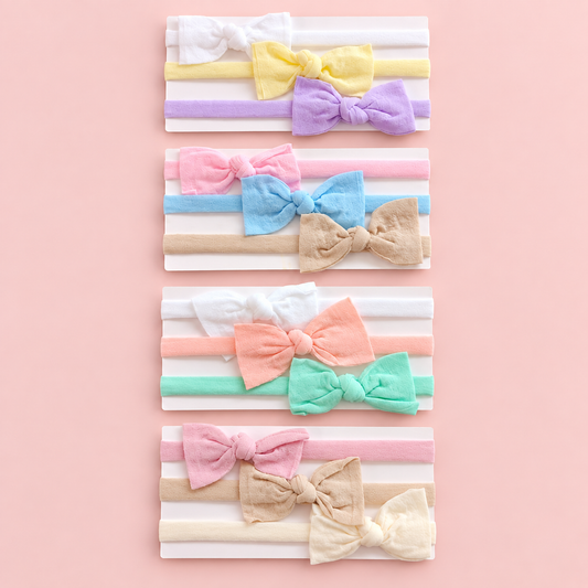 Banditas Malla Chicas Set Con 3 Varios Colores — Sweet Regina