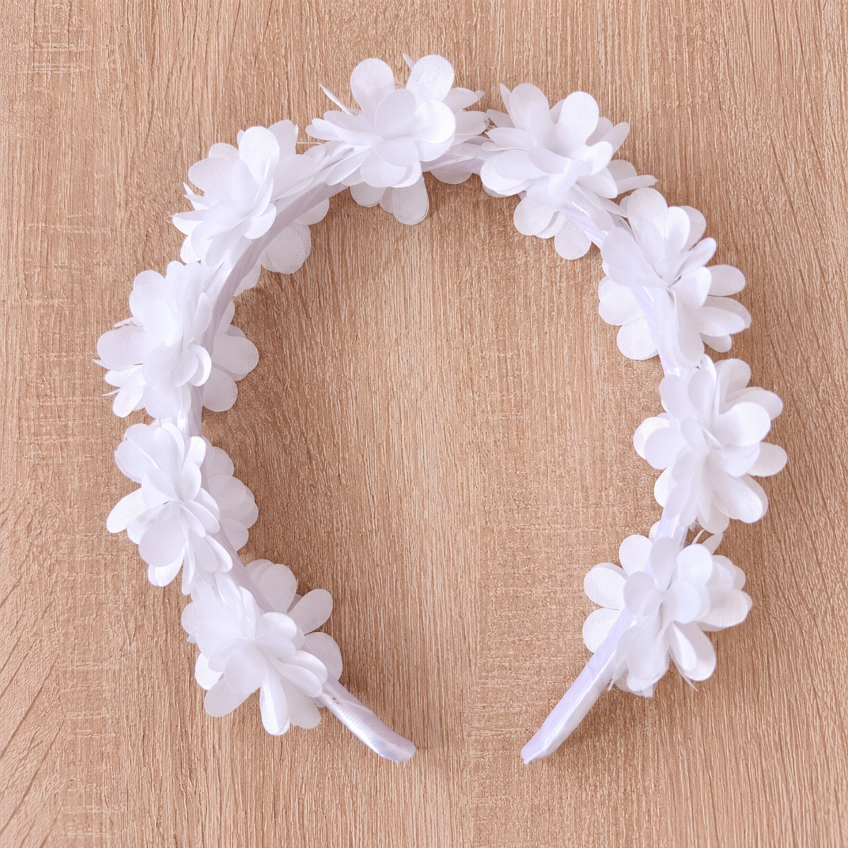 Diadema Flores Brillo Varios Colores, vista 2 — Sweet Regina
