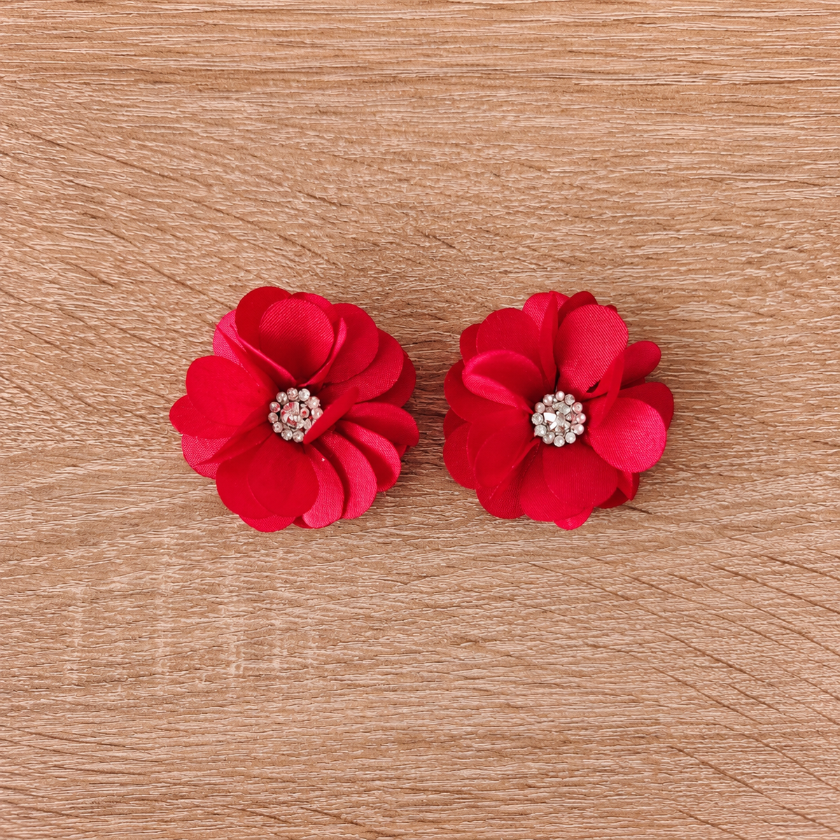 Moños Flor con Brillo 4 cm Varios Colores, vista 6 — Sweet Regina