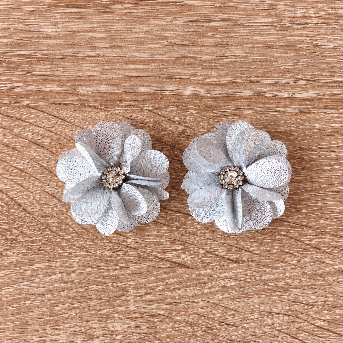 Moños Flor con Brillo 4 cm Varios Colores, vista 4 — Sweet Regina