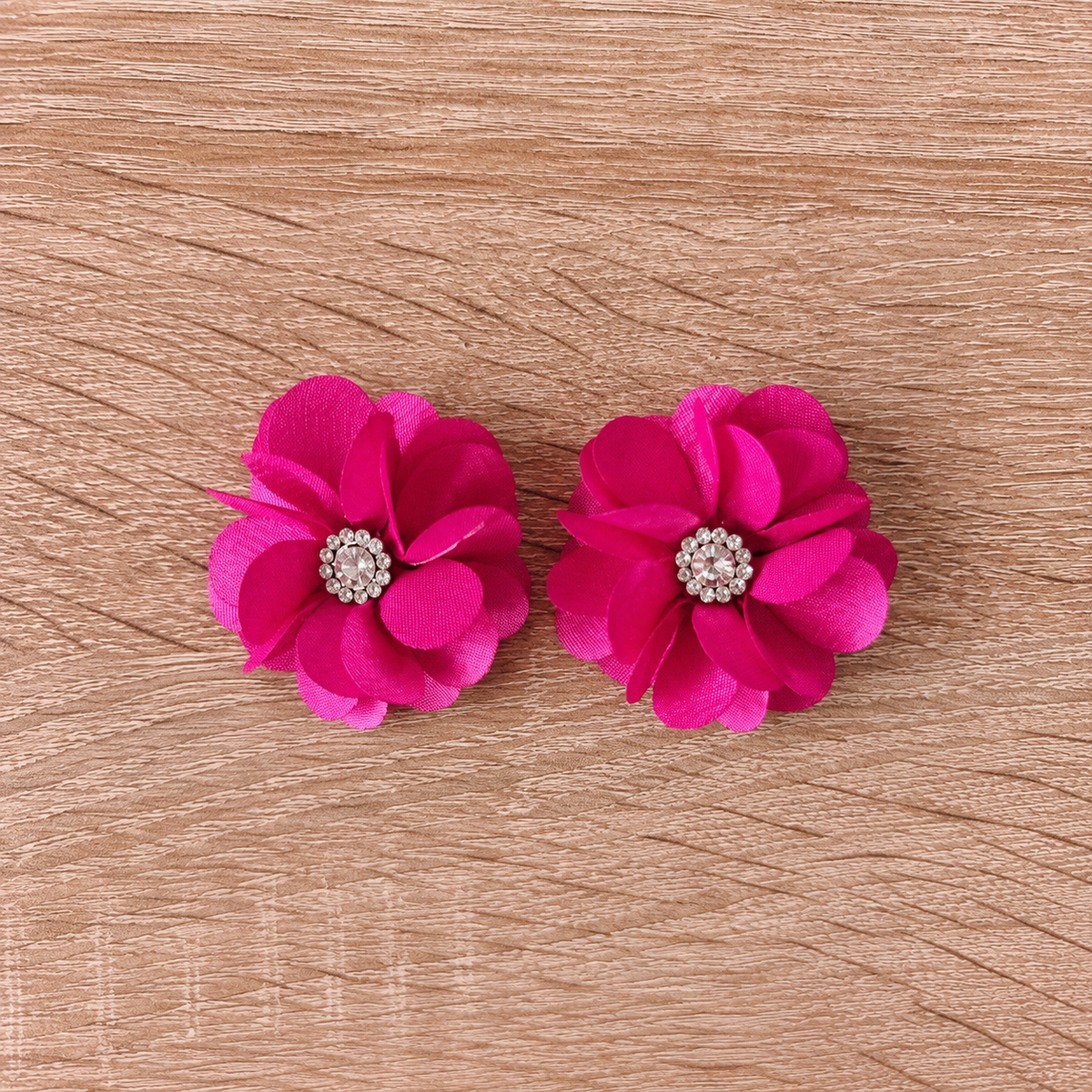 Moños Flor con Brillo 4 cm Varios Colores, vista 8 — Sweet Regina