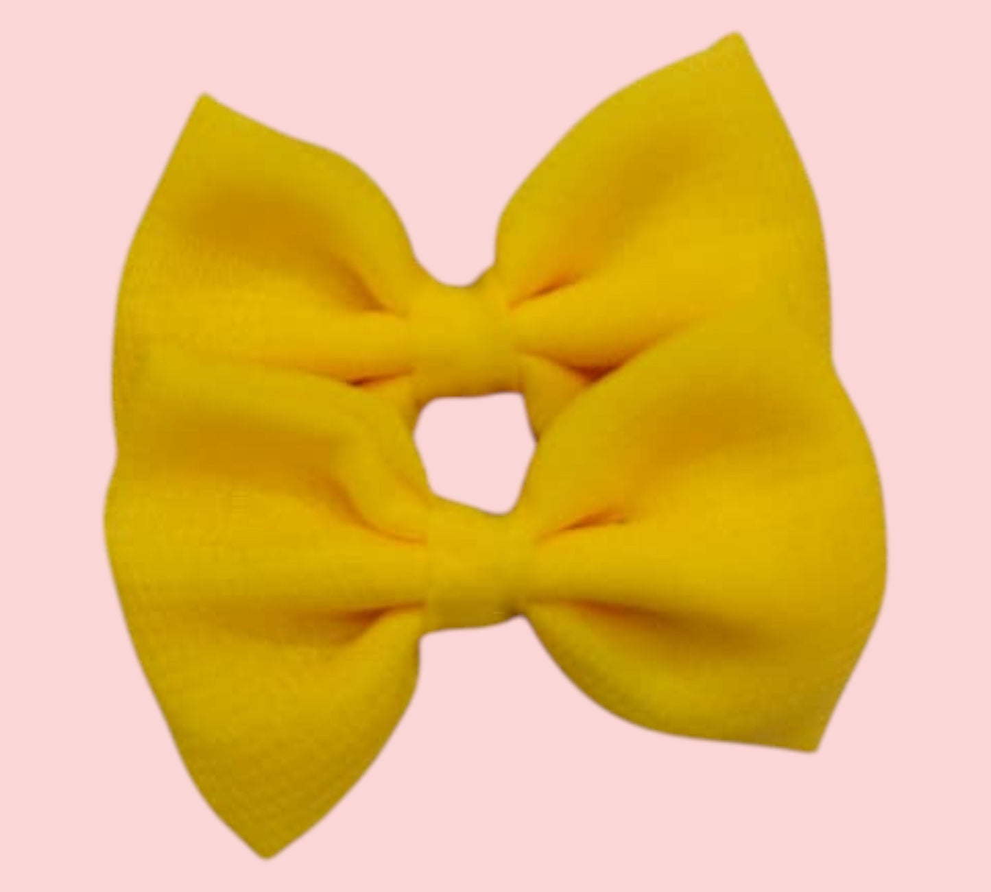 Moño Mini Tela Par 4cm SHIFON