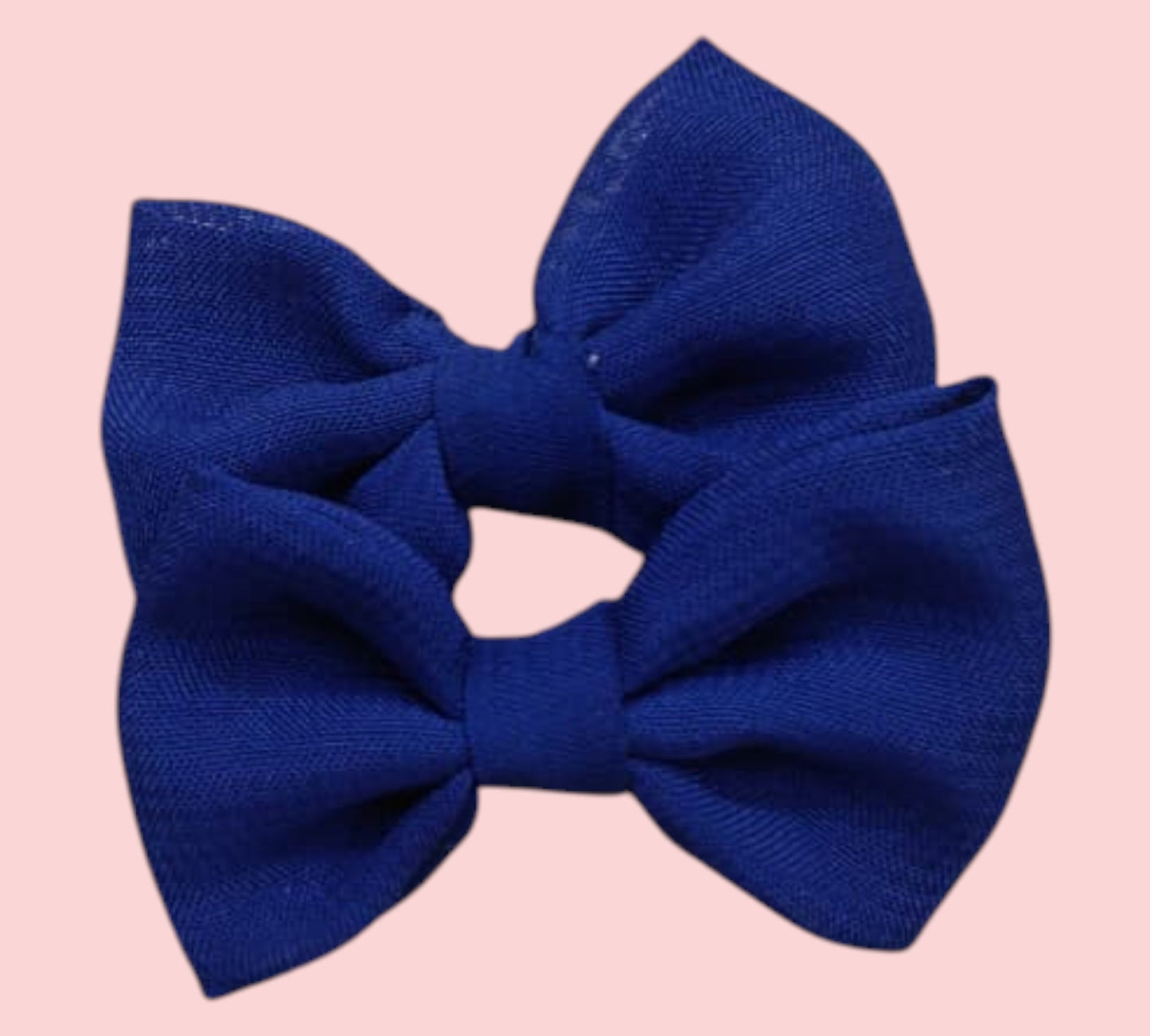 Moño Mini Tela Par 4cm SHIFON