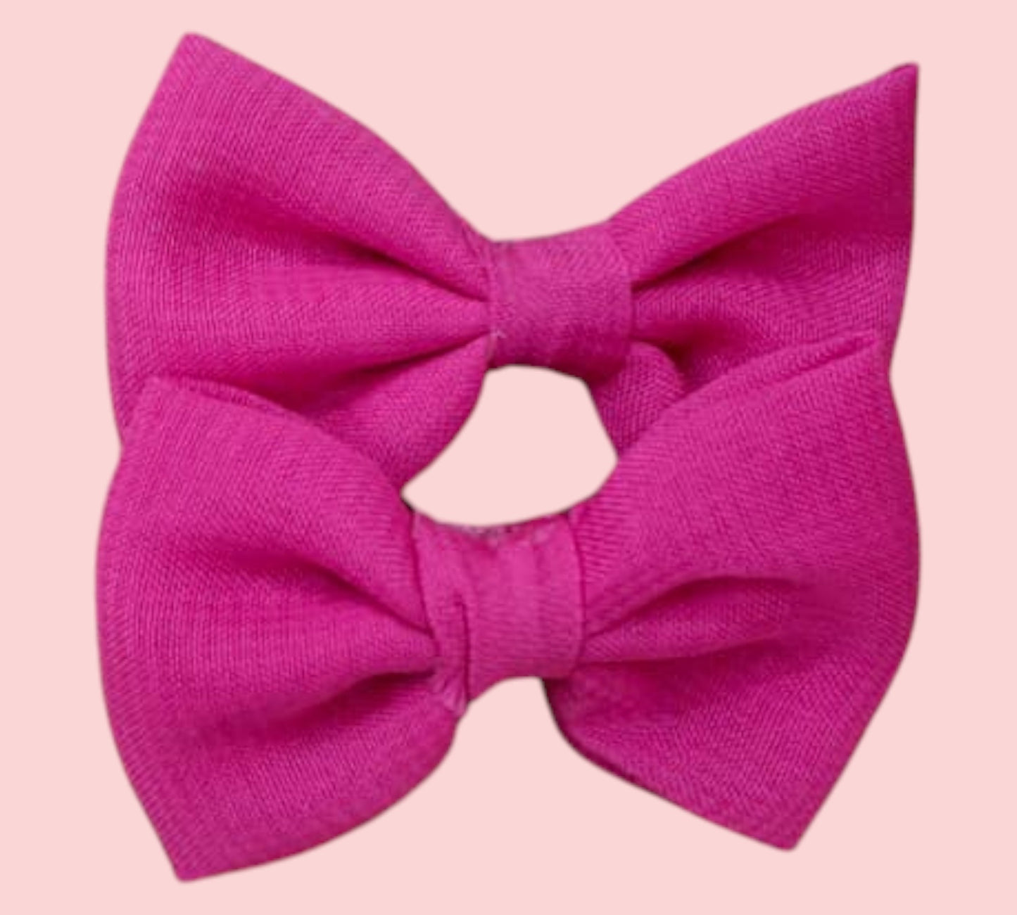 Moño Mini Tela Par 4cm SHIFON