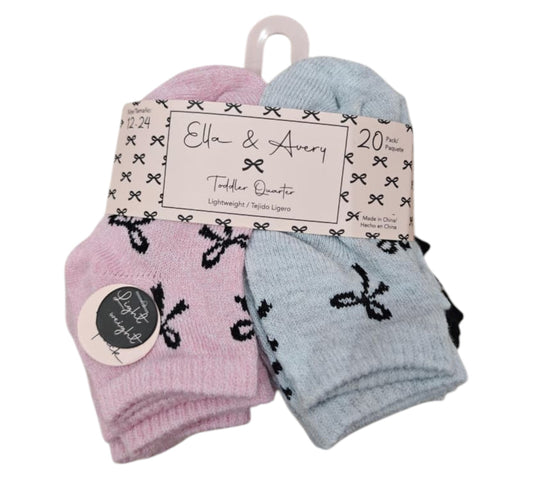 Calcetines 20P 12/24M SKEA0010IG1 ELLA&AVERY Moños/Rosa