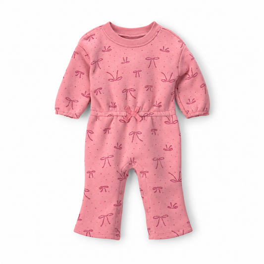Jumpsuit Niña Carter's Moños Rosa — Sweet Regina