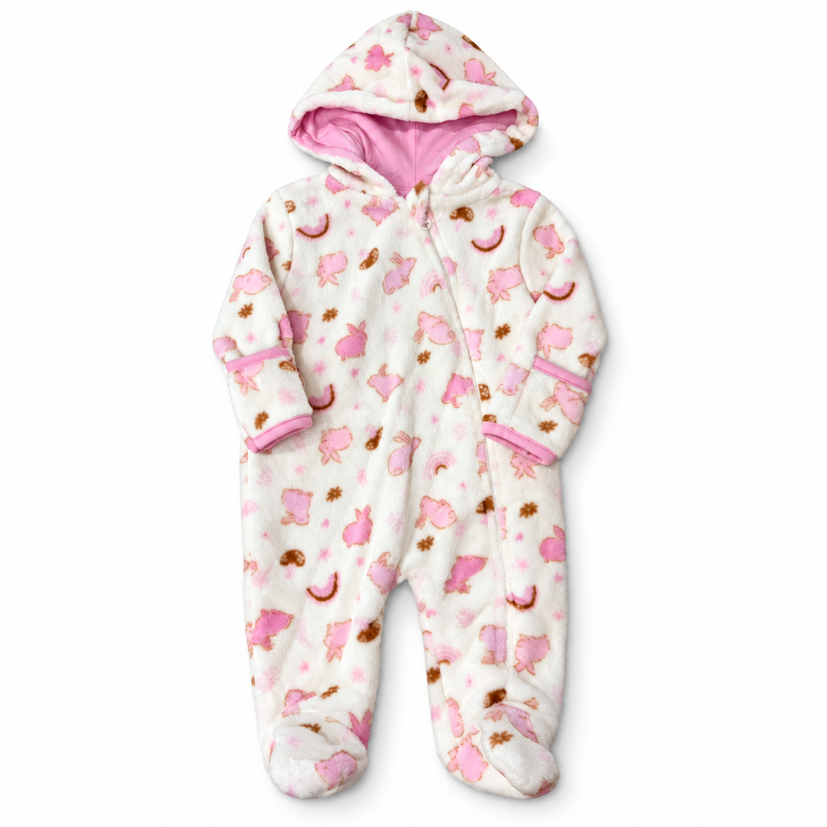 Mameluco Niña Funny Bunny Conejita Rosa — Sweet Regina