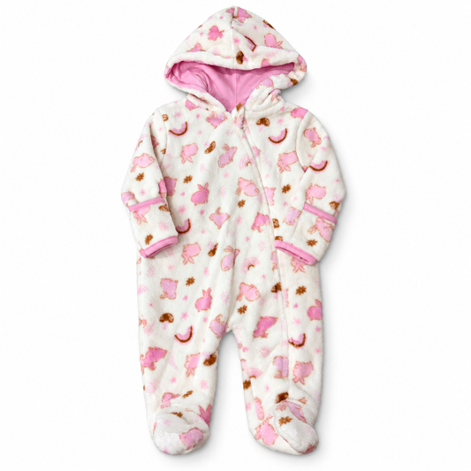Mameluco Niña Funny Bunny Conejita Rosa — Sweet Regina
