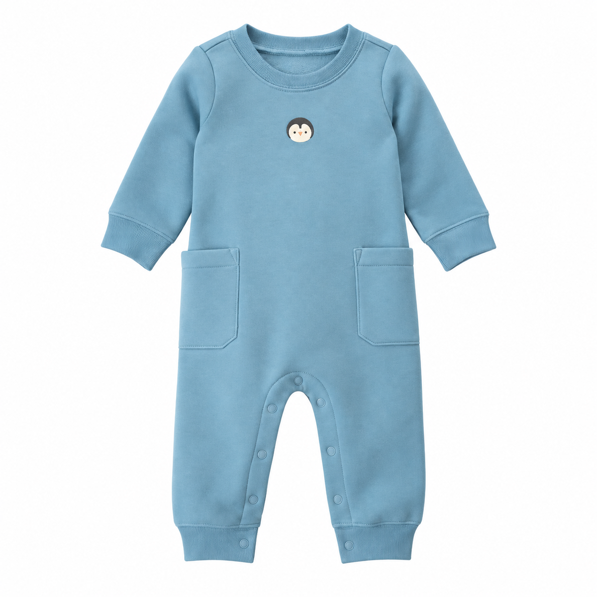 Jumpsuit Niño Carter's Azul Pingüino — Sweet Regina
