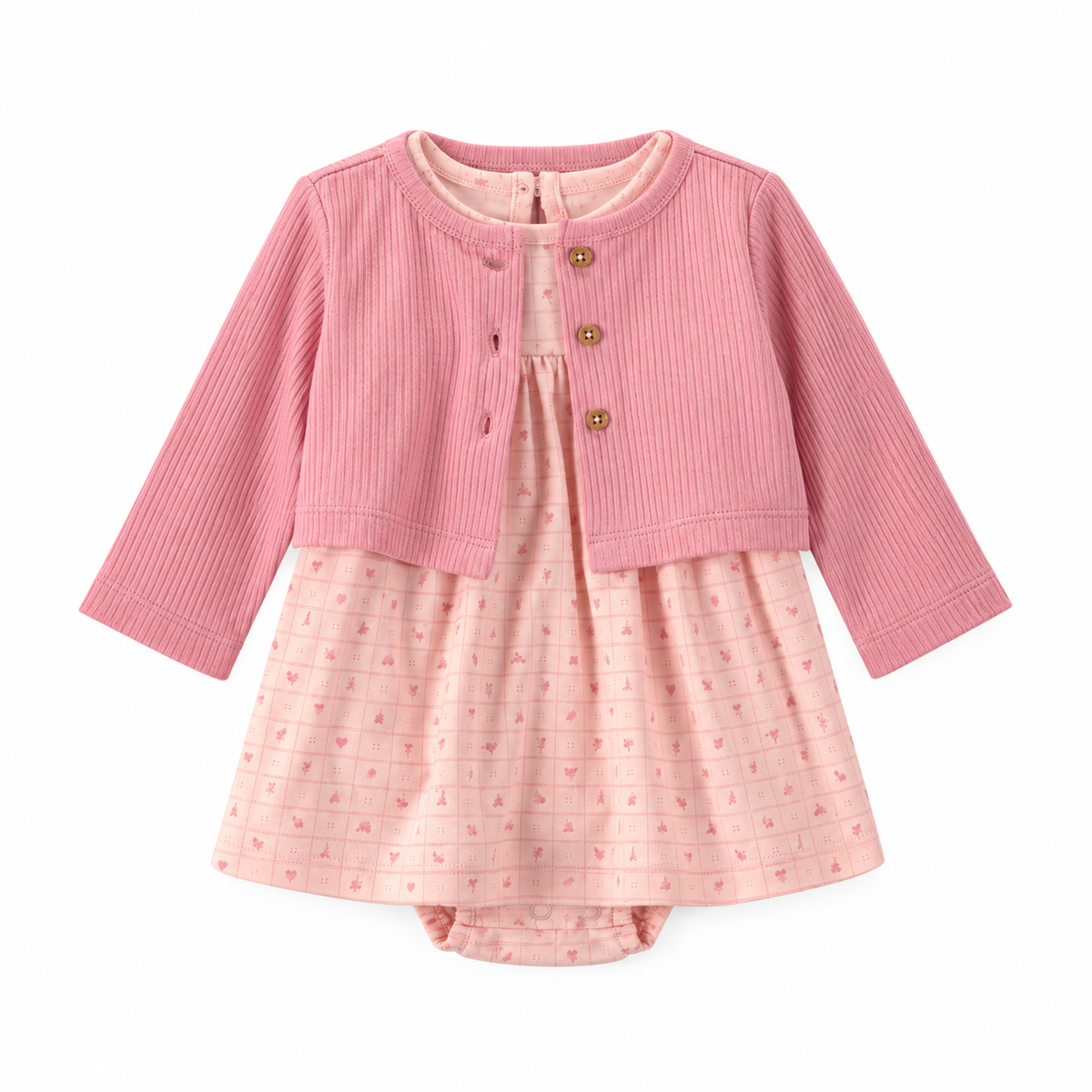 Set Vestido Niña Carter's Rosa — Sweet Regina