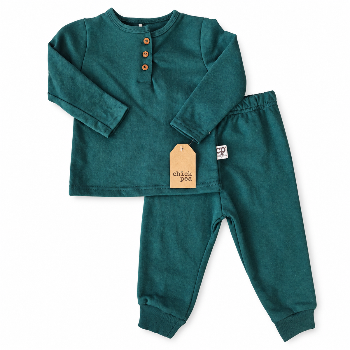 Set 2P Niño Chick Pea Verde — Sweet Regina