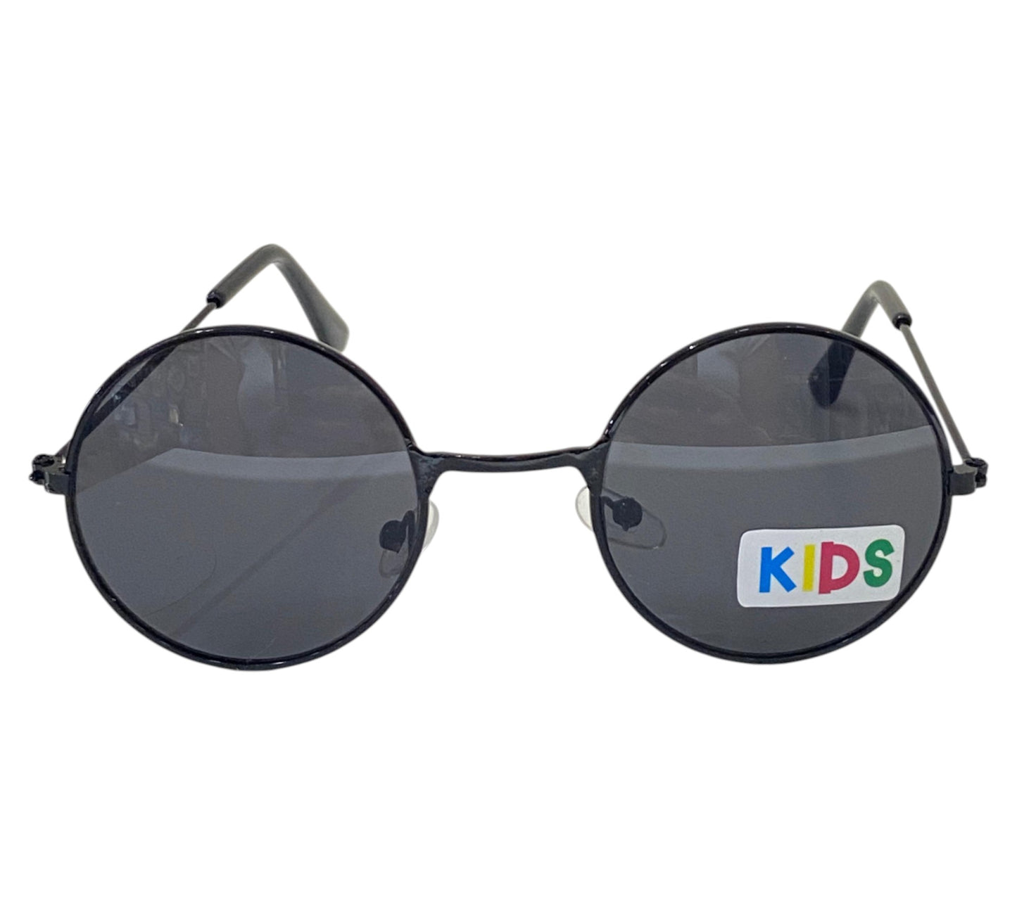 Lentes de Sol Negro Redondo