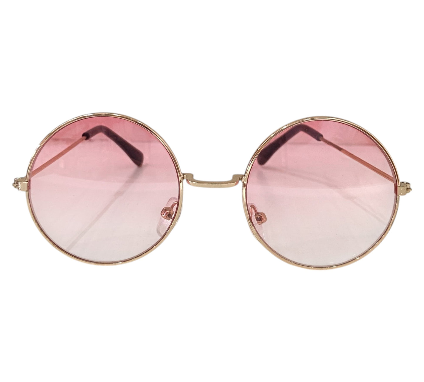 Lentes de Sol Redondo Rosa Tornasol