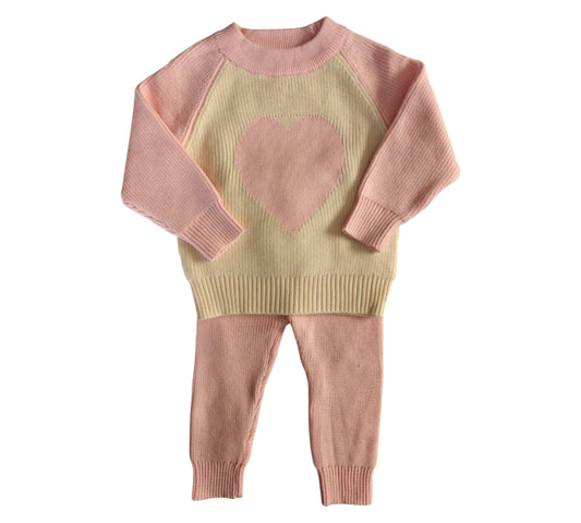 Set 2P 09M F2007 Rosa Beige
